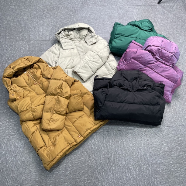 冬季新款百搭日常保暖五色五格女款短外套