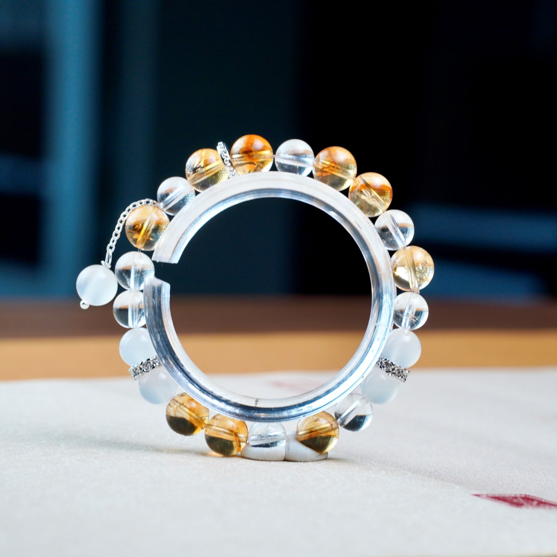 水晶福利款手串单圈 时尚款 8-9mm