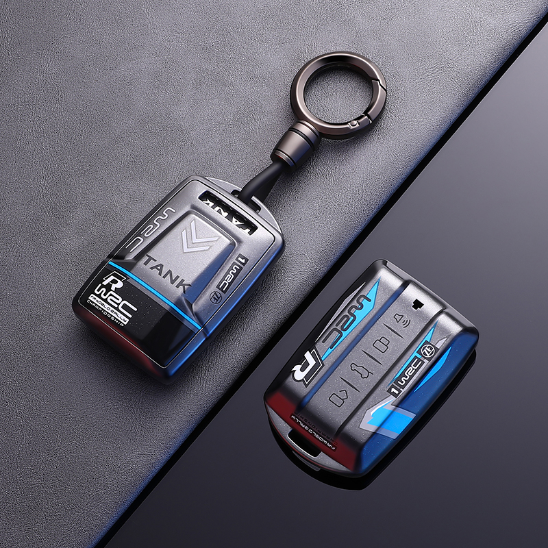 坦克钥匙套300车500男400 hi4-t三百700专用高档TANK保护扣壳挂件
