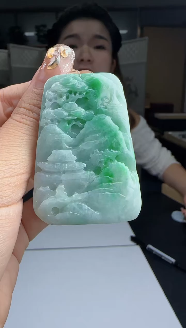 【闪购商品】翡翠颈饰未镶嵌XY@@BDXXG00043