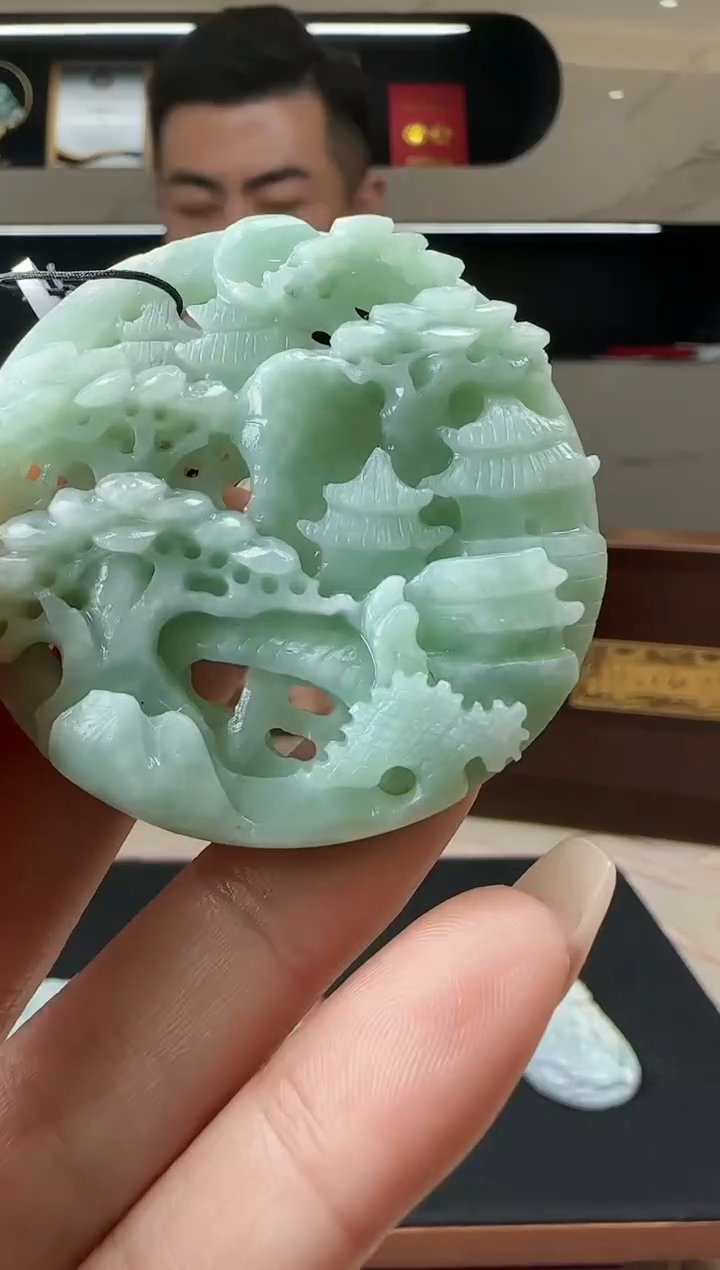 【闪购商品】定制翡翠未镶嵌XY@@BDFCYJ1334