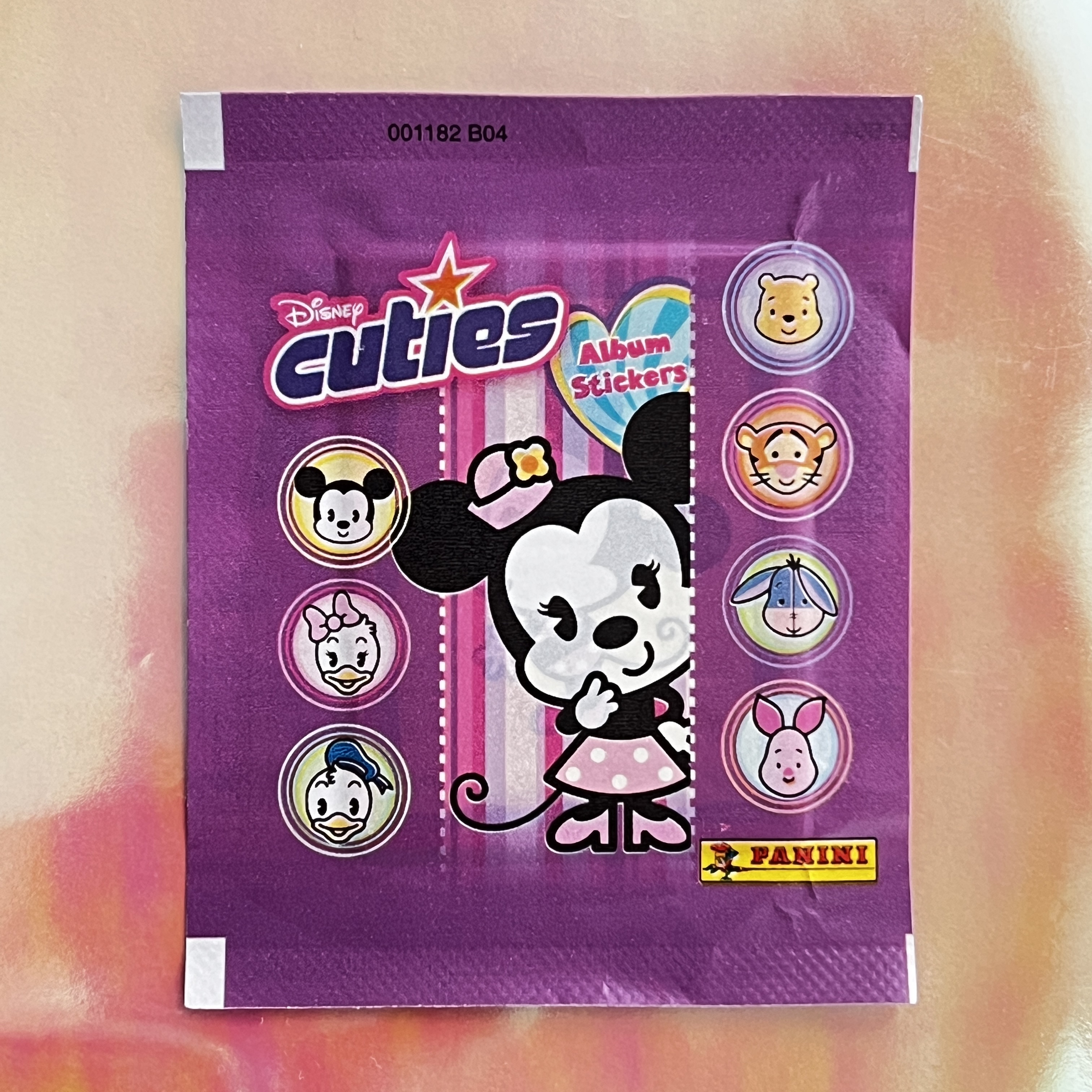 panini帕尼尼 小可爱 米妮Q版 cuties收藏贴纸