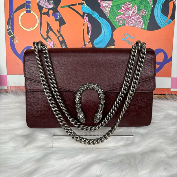 95新 GUCCI/古驰 【娃娃中仓精选】尺寸：28×17×6 酒神中号7966571