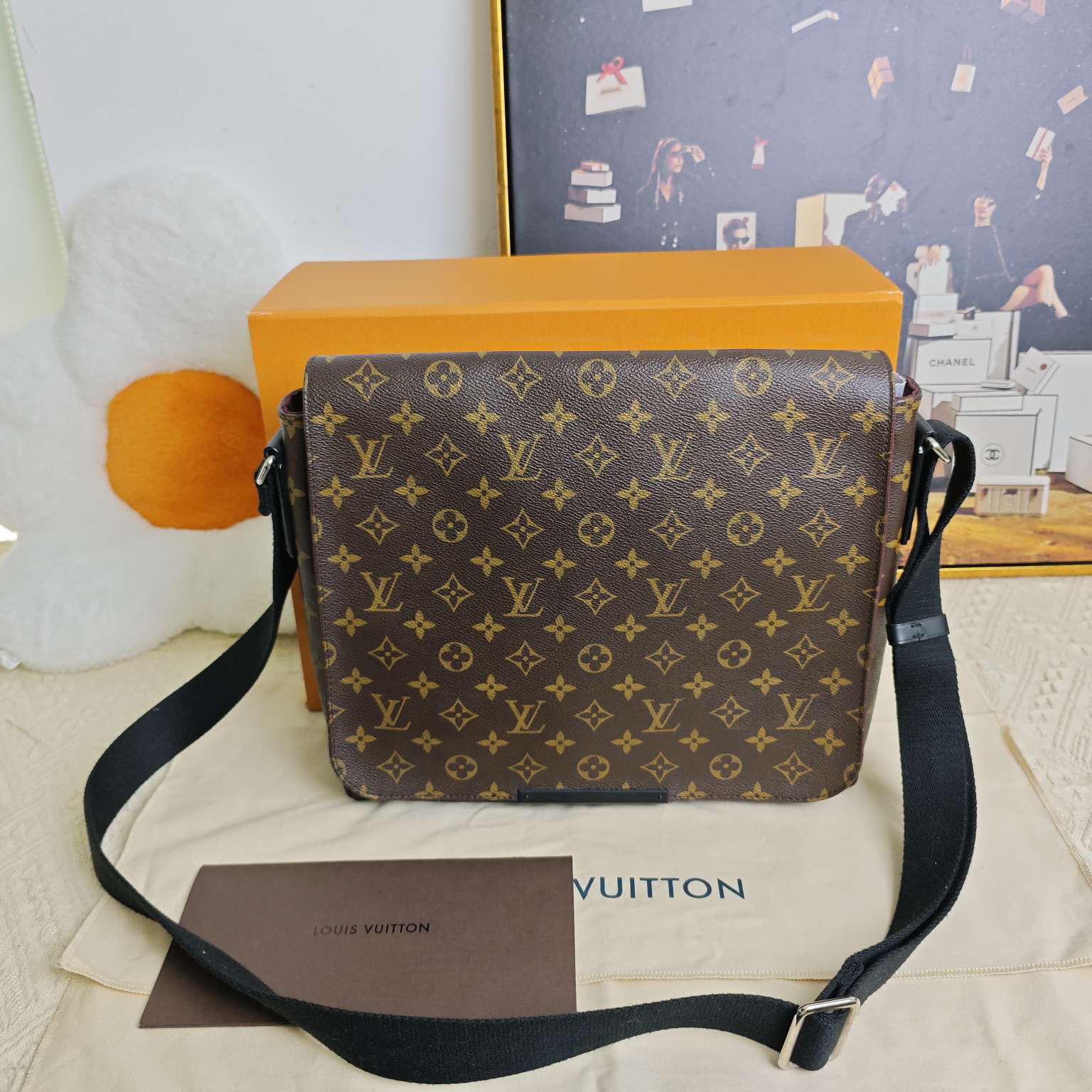 95新 LouisVuitton/路易威登 Lv 邮差包尺寸32x9x26编码10315591