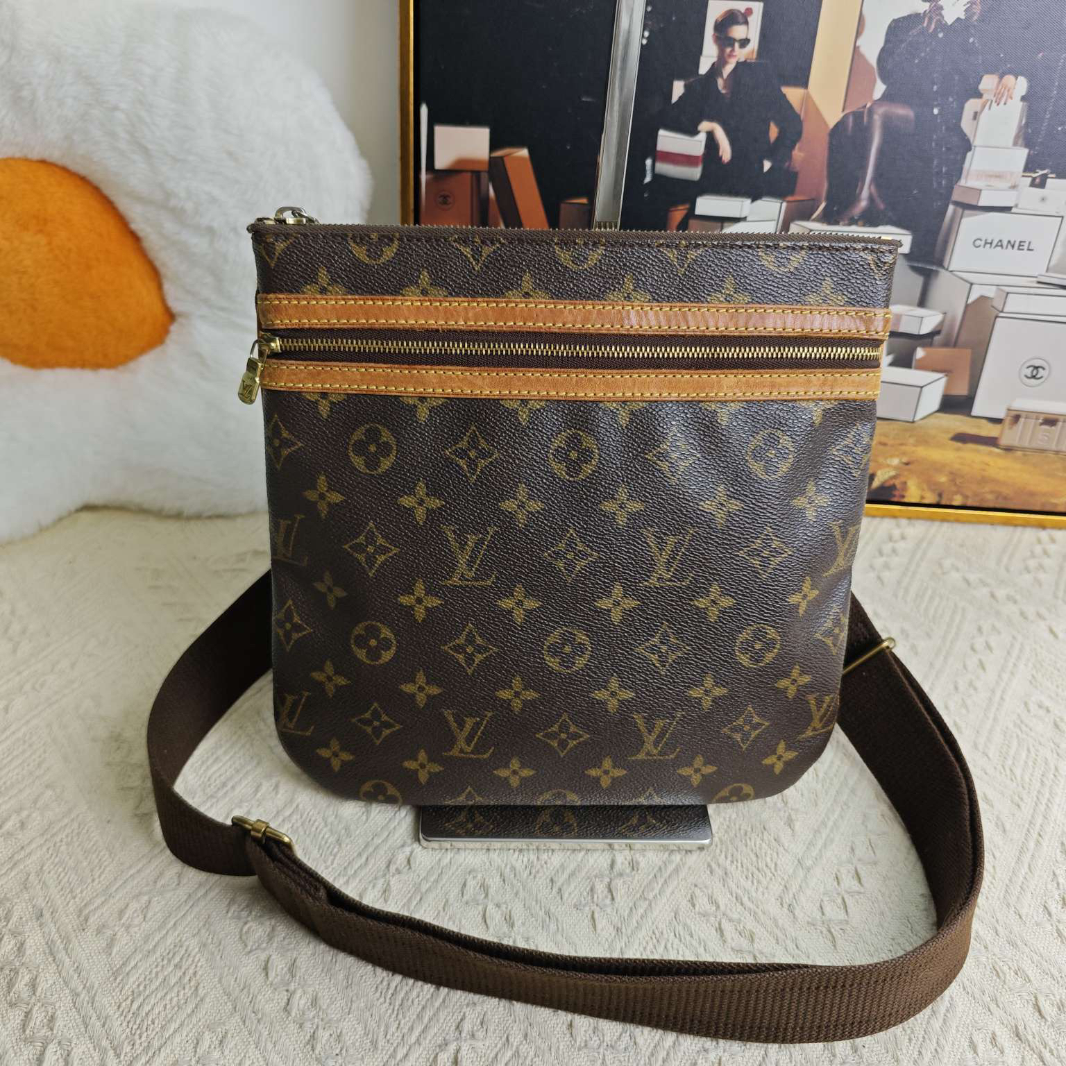 95新 LouisVuitton/路易威登 LV 斜挎包 尺寸26x25编码10254289