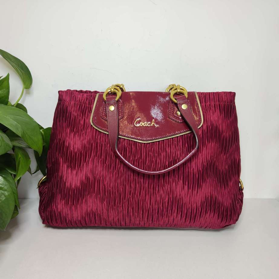 95新 COACH/蔻驰 女士手提包尺寸37x29x7 【中古精选】7976876
