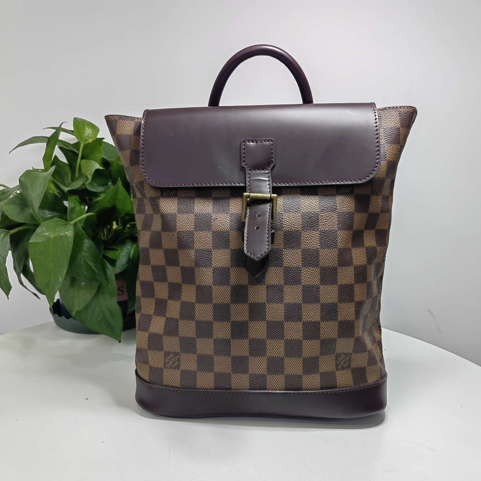 95新 LouisVuitton/路易威登 双肩背更换配皮 30*27*10  7839819