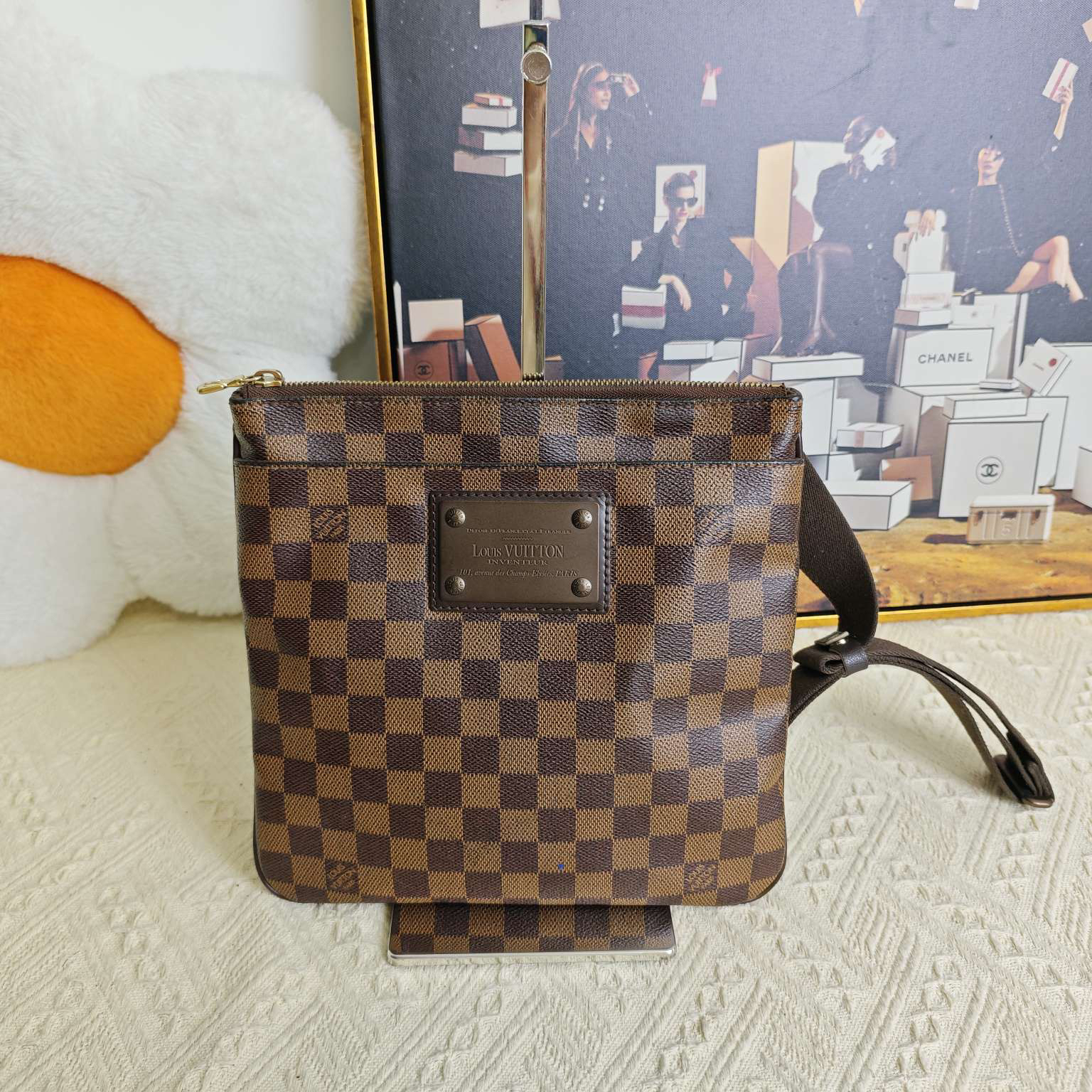 95新 LouisVuitton/路易威登 LV斜挎包长 尺寸25x1x25编码9883306