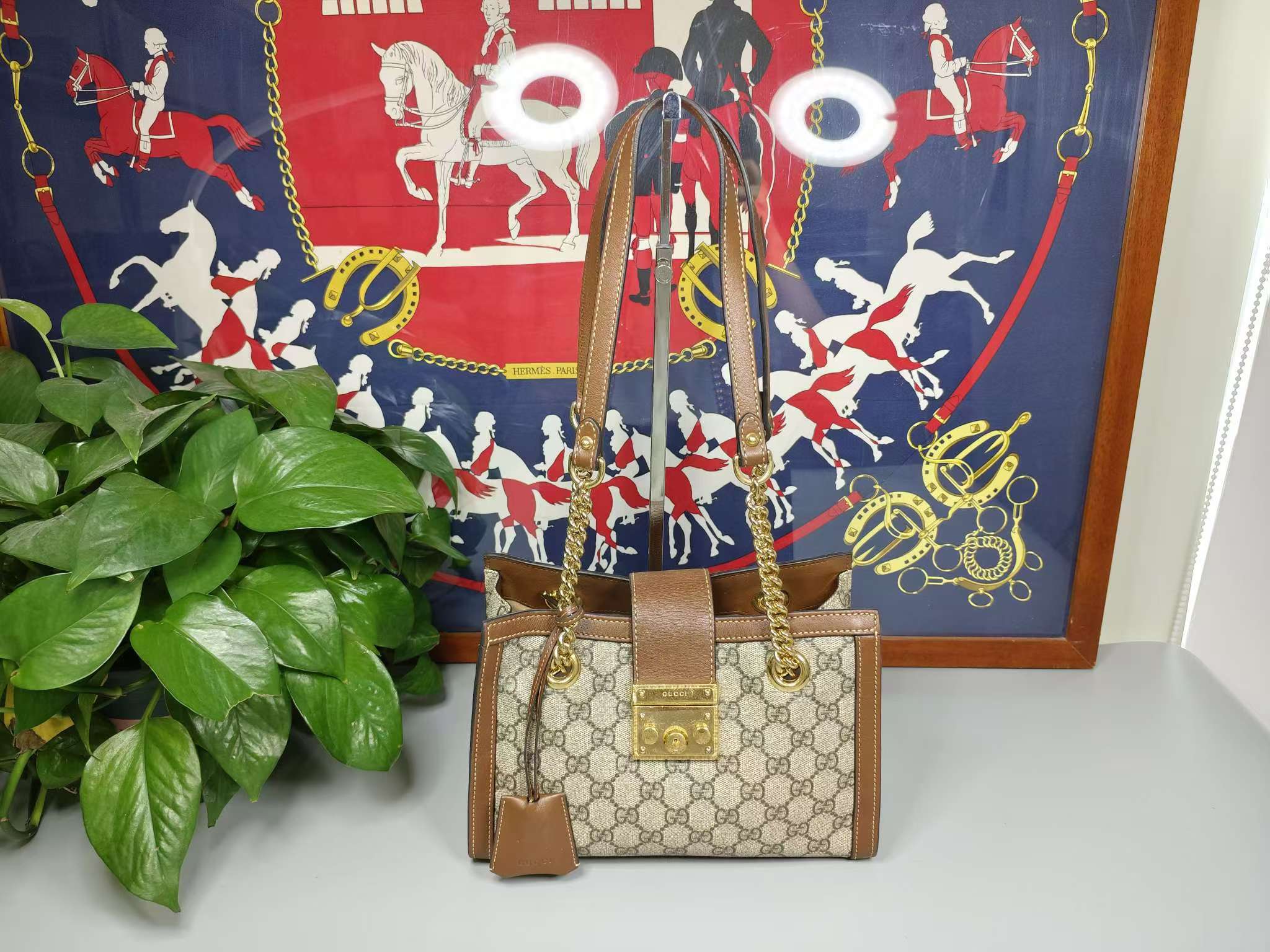 95新 GUCCI/古驰 GUCCI月光宝盒 25.5x17x10.5【中仓精选】 9292237