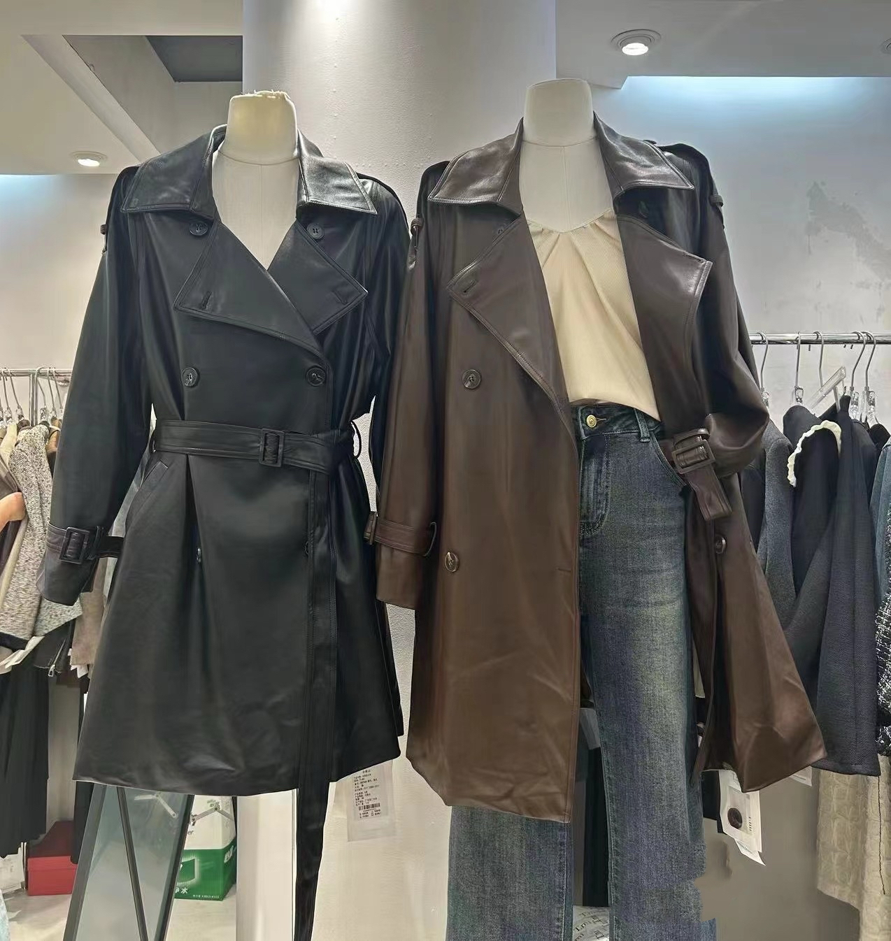 布桐家 春季新款外套皮衣