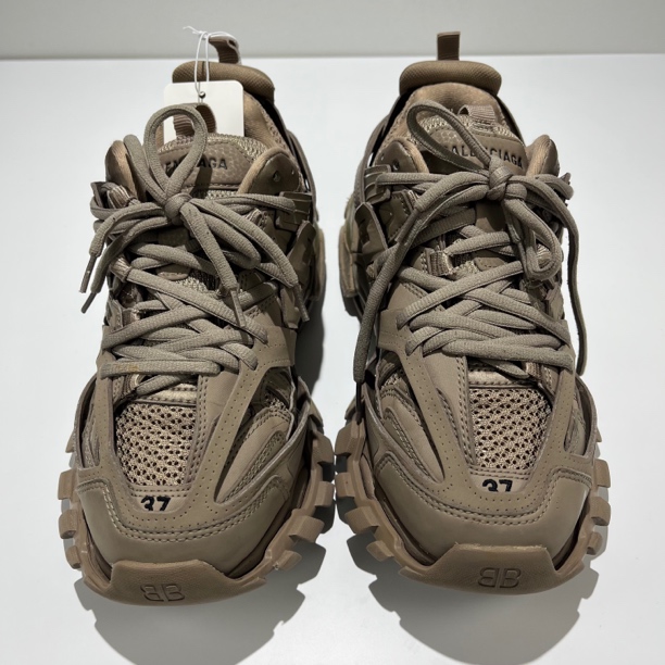 90新 Balenciaga/巴黎世家 37码 Track1.0咖啡色老爹鞋