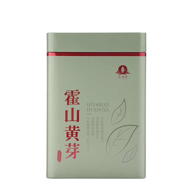 庆泰祥霍山黄芽2025新茶黄茶雨前二级正宗原产高山口粮罐装茶叶