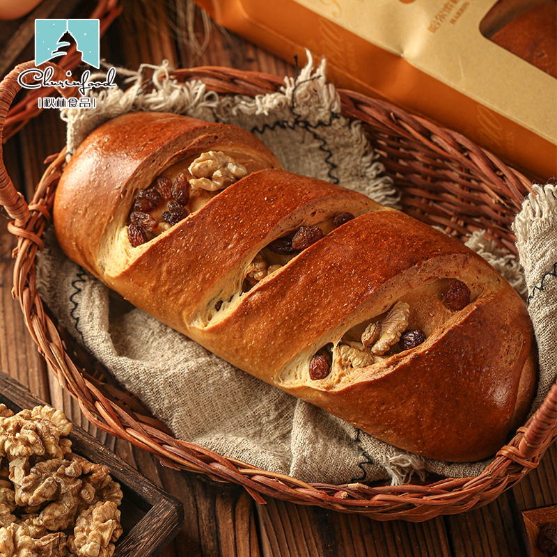 【直播专享】秋林俄罗斯全麦果仁大列巴面包坚果全麦大面包400g特产