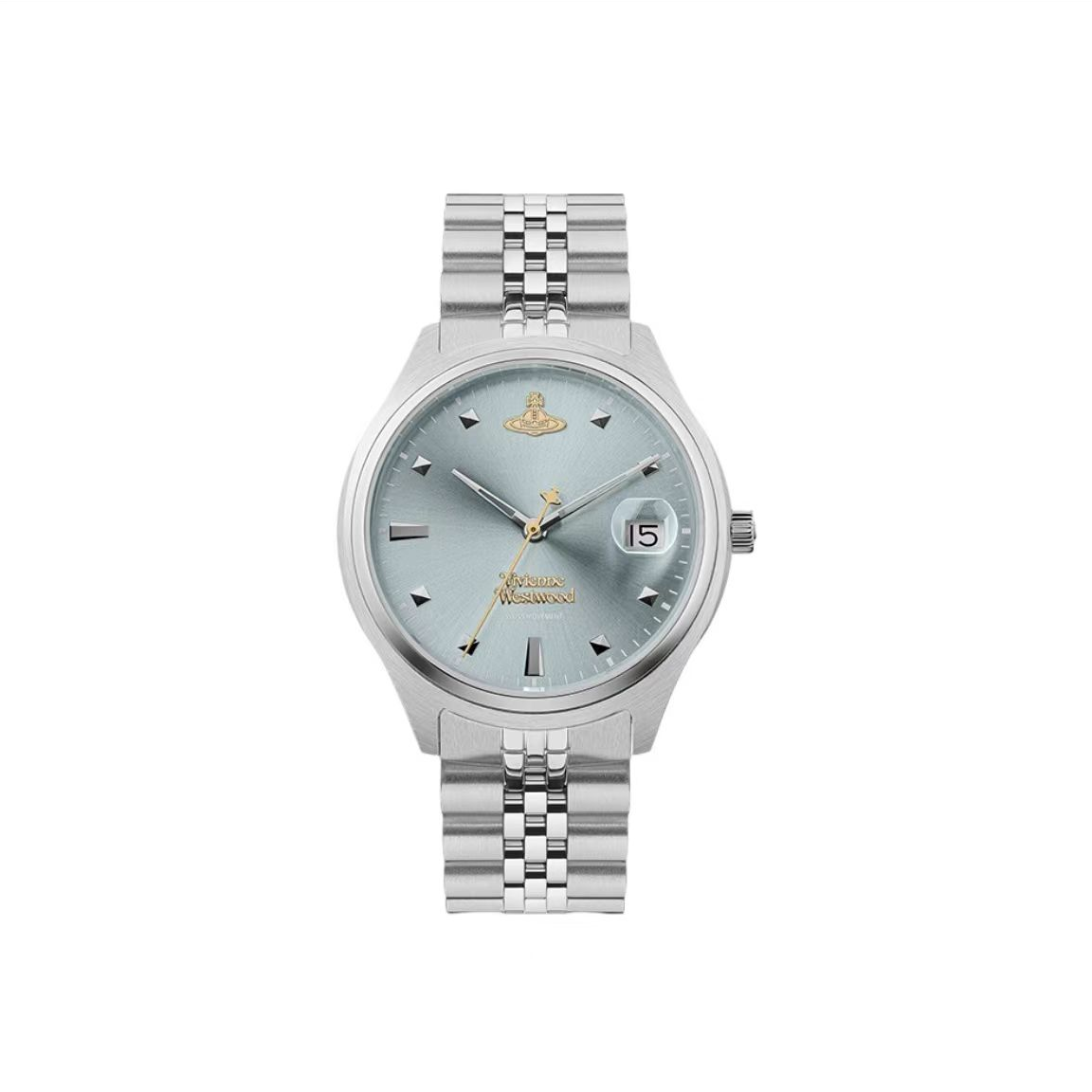 Vivienne Westwood西太后碎冰蓝37mm气质时尚腕表