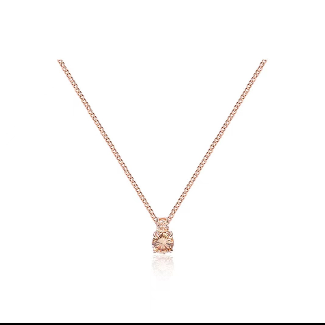 纪梵希/Givenchy简约女士尼罗河之泪项链玫瑰金色