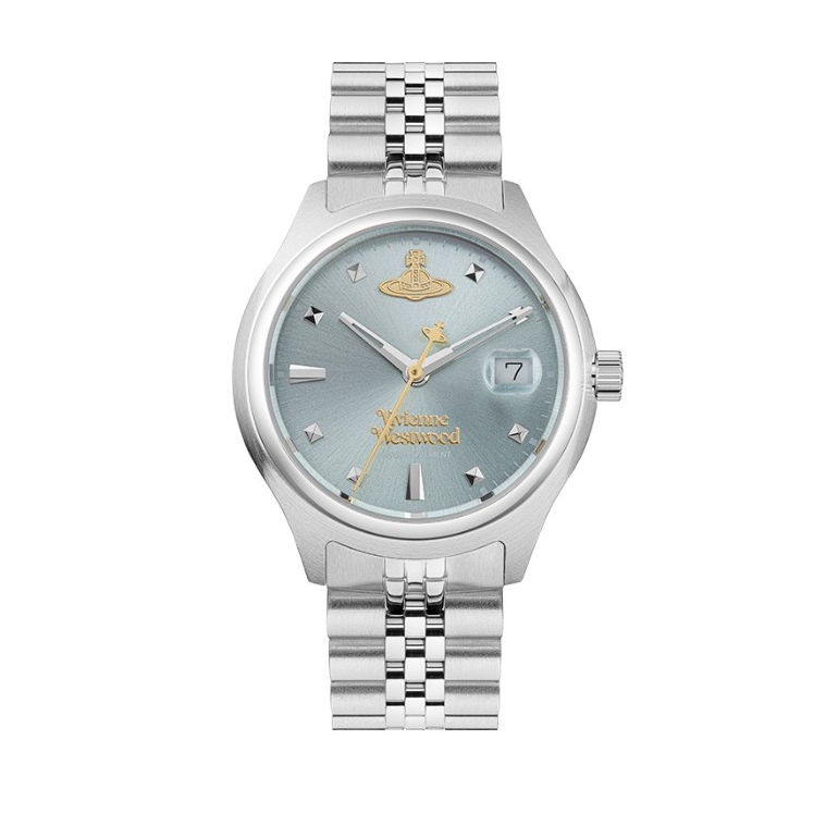 Vivienne Westwood西太后碎冰蓝29mm百搭女表