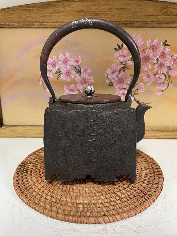 日本老铁壶！明治时期