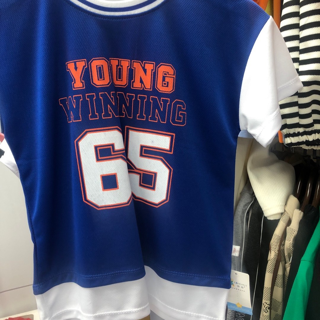 (400-499）2025儿童夏季新款休闲男童女童T恤