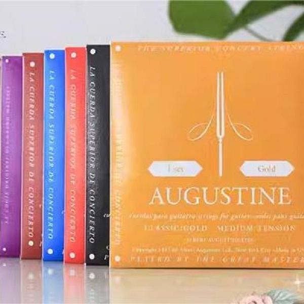 美国奥古斯丁 AUGUSTINE 古典吉他弦 琴弦 尼龙弦中高张力一套6根