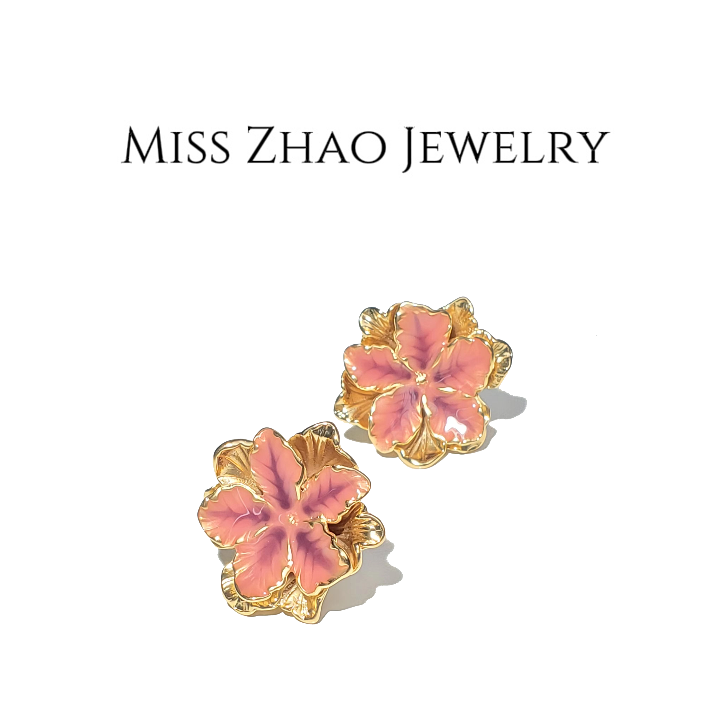 铜合金耳饰 T85【赵小姐】轻奢气质铜合金耳饰