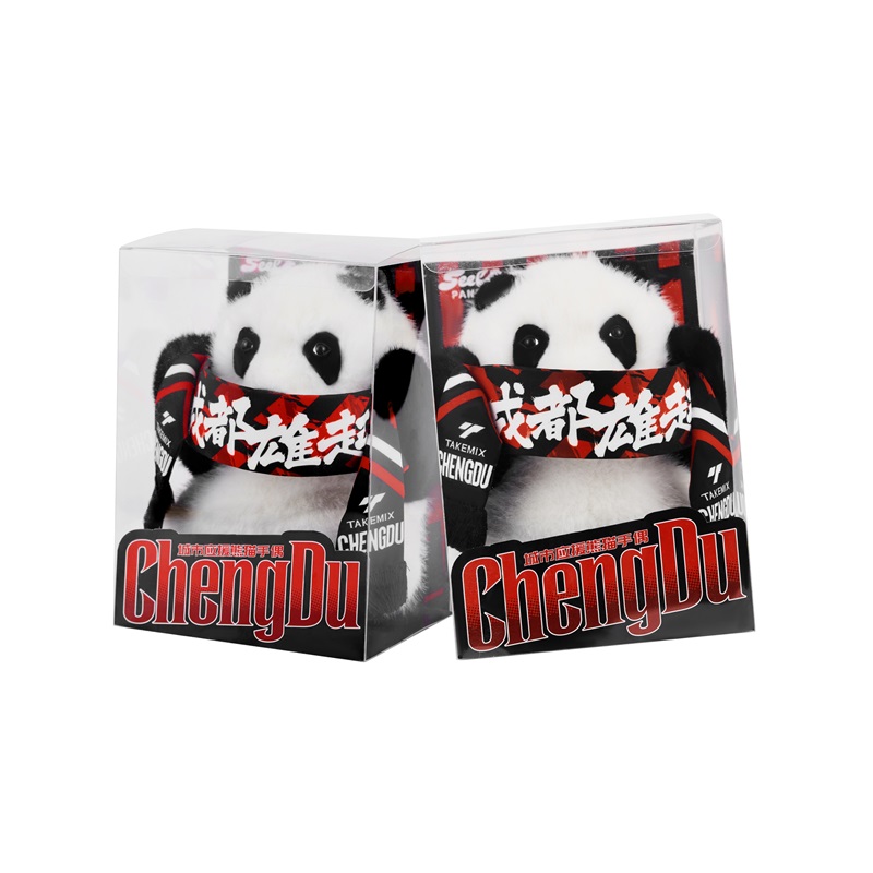 Takemix-城市应援熊猫玩偶