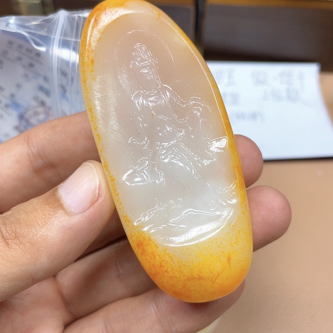 和田玉颈饰未镶嵌A7