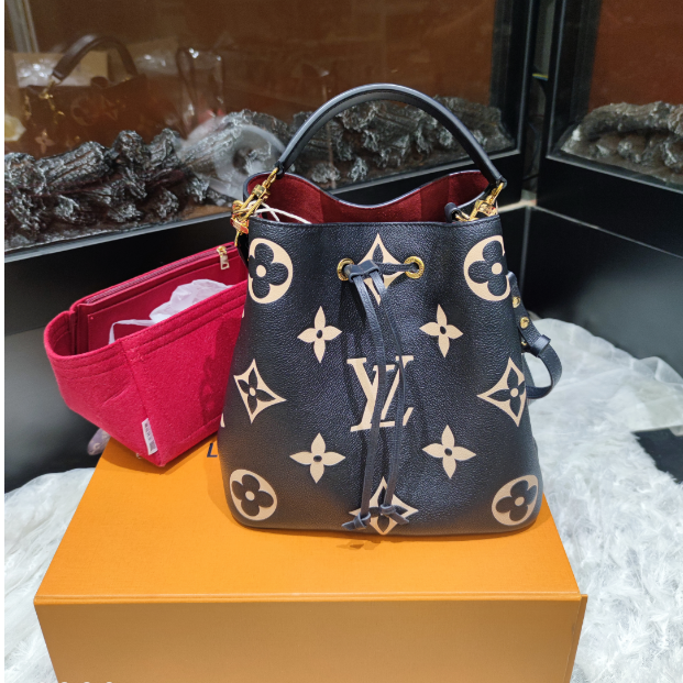 99新 LouisVuitton/路易威登 茉上/全皮水桶包