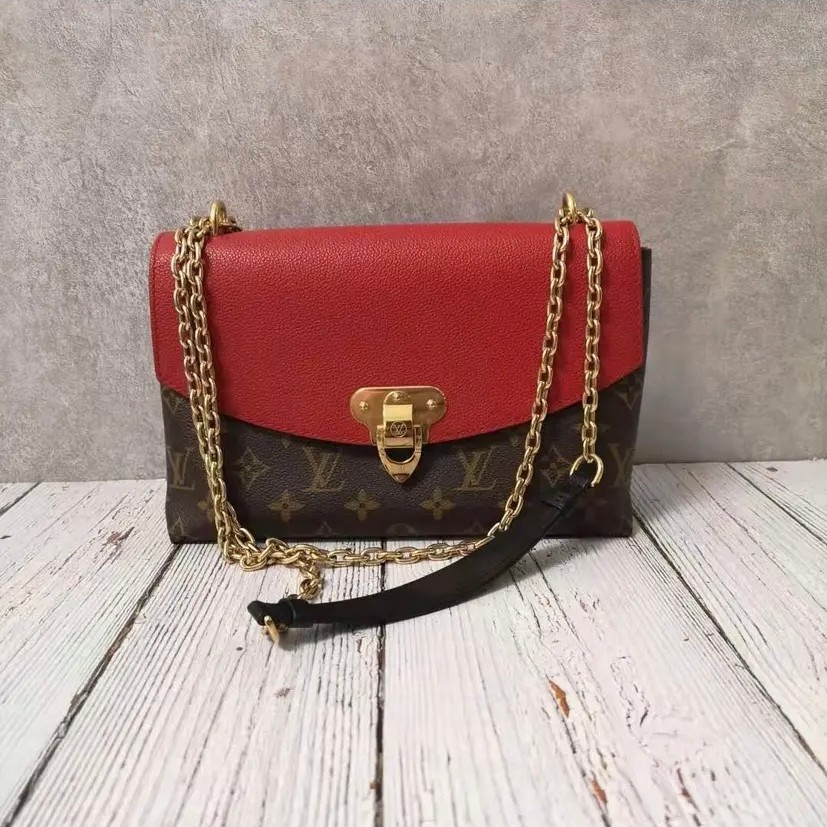 95新 LouisVuitton/路易威登 茉上/传奇信封 链条包