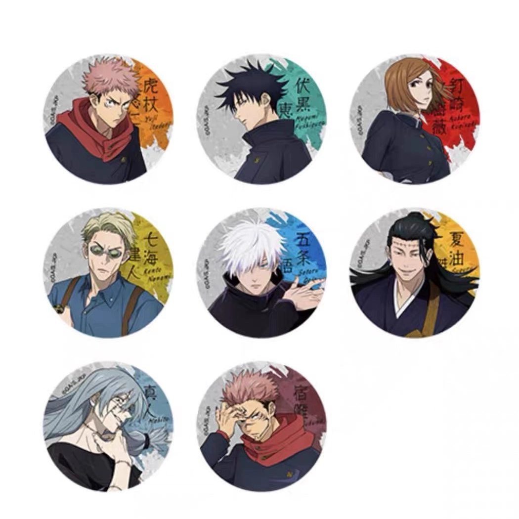 【拆盒】咒术回战大交流展 涉谷事变吧唧徽章五条悟后期盲盒（代拆）