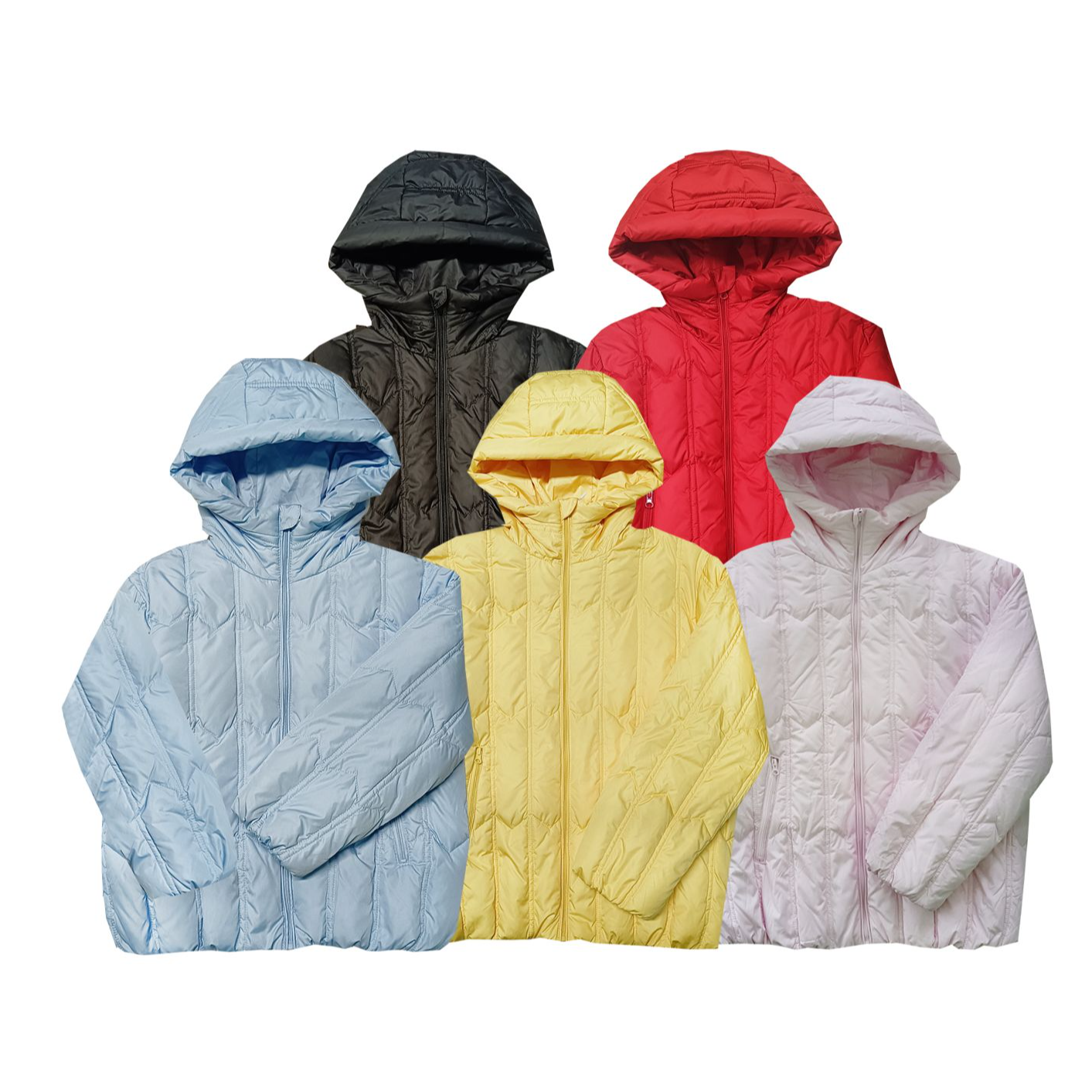 马卡龙色系反季轻羽绒（2204557）