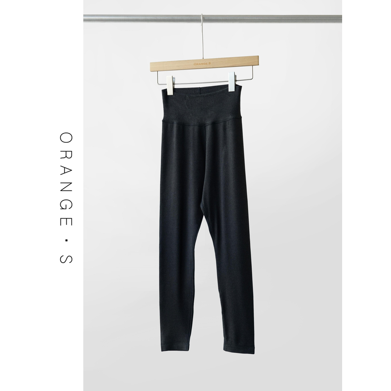 【蓄热瑜伽裤】进口澳绒黑科技面料！高士线缝制！保暖修身运动裤