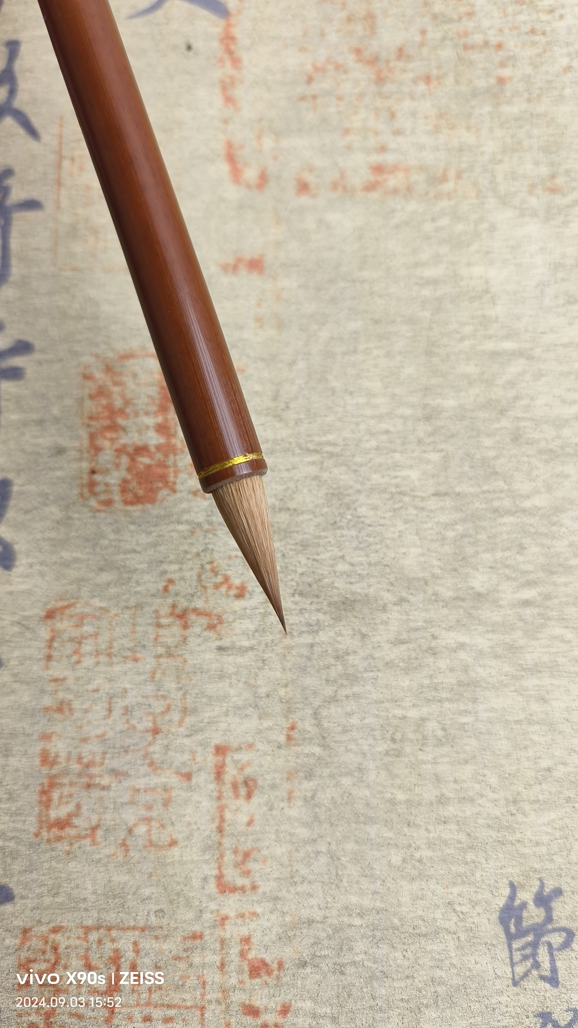 辽尾小狼毫向东笔庄蝇头小楷簪花勾线瘦金体灵飞经文征明专业级