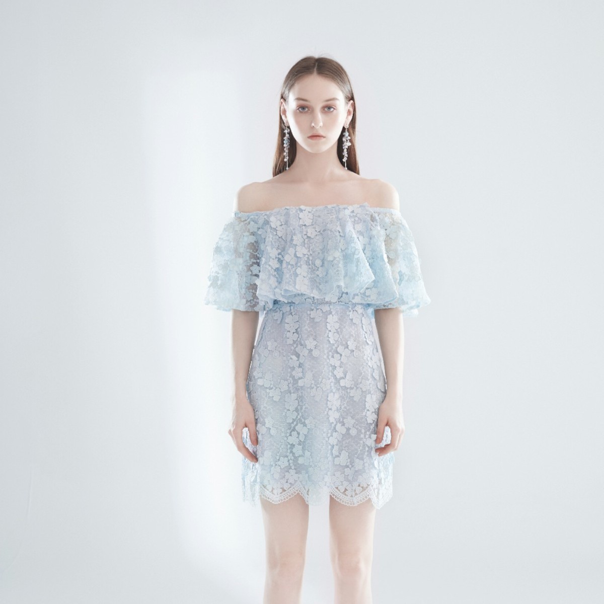 WARDROBES BY CHEN连衣裙礼服气质设计师LD20S0438/LD20S0423