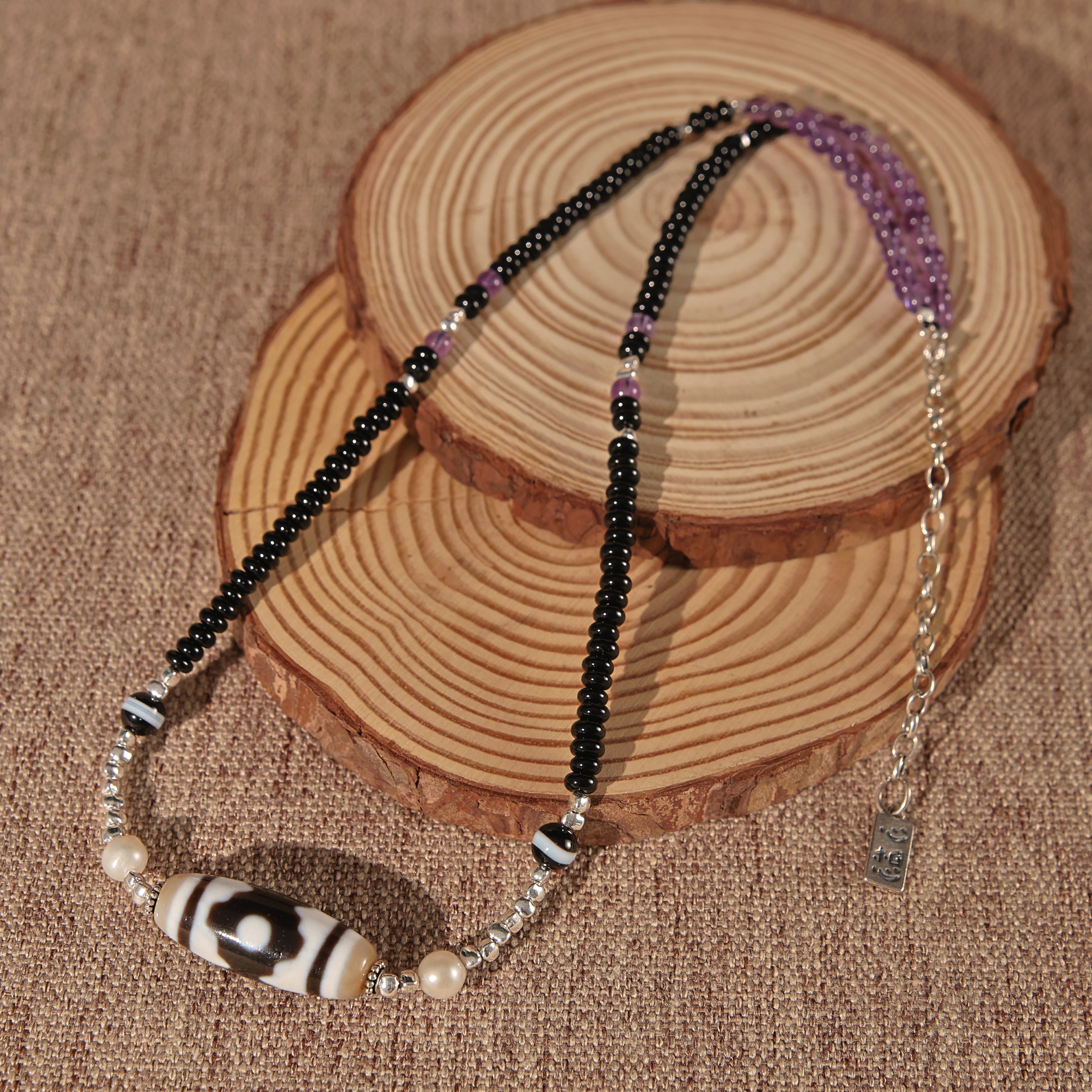 壹加安琪 | 上肯坛城三眼锁骨链发一件