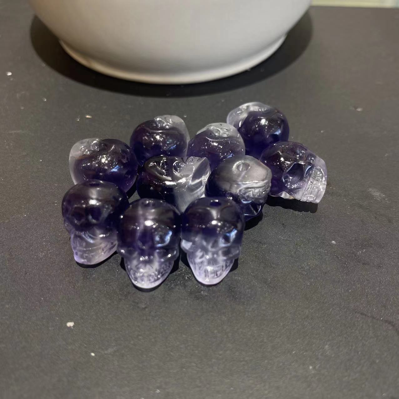 壹加安琪 | 紫阿呆单珠锁骨链多样性发一件