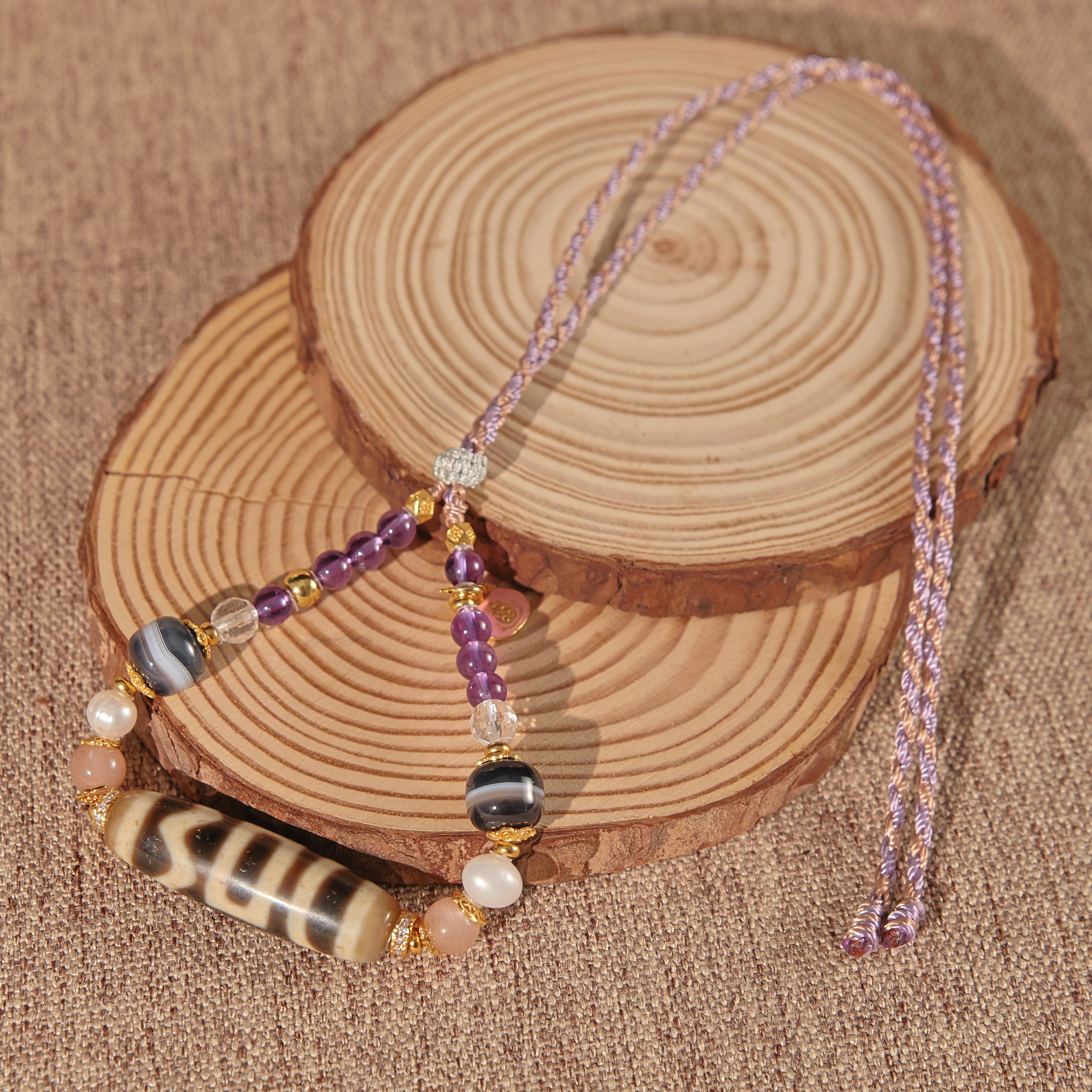 壹加安琪 | 息增怀锁骨链发一件