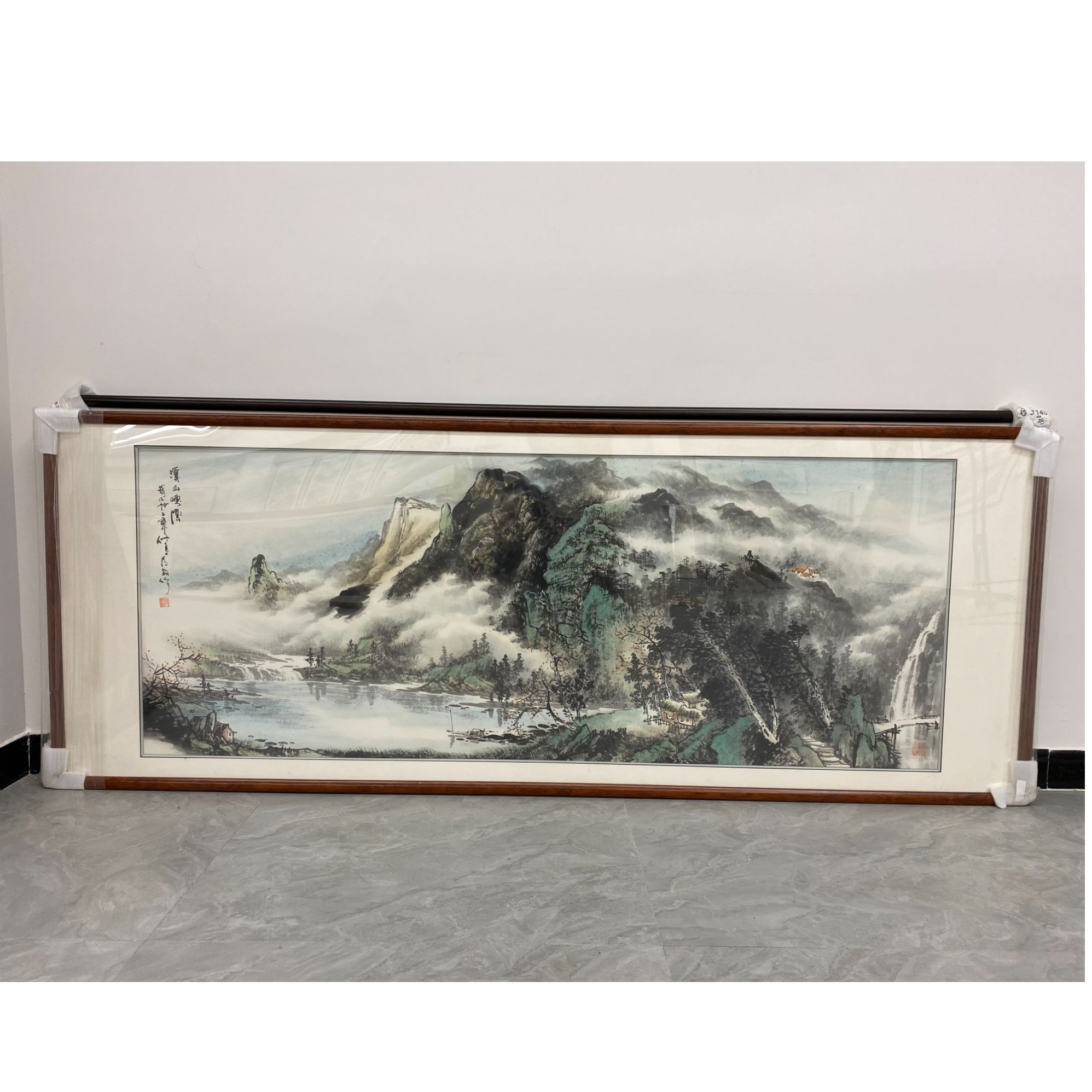 手绘【北棠书画院】国画山水画客厅办公室挂画 11