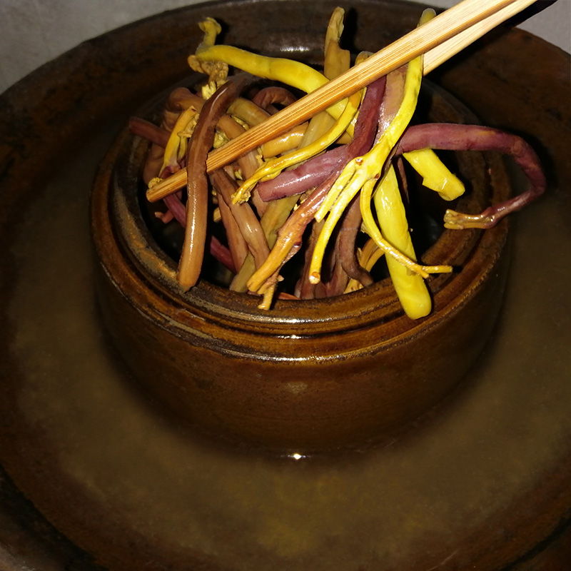 新鲜黔东南特产黎平榕江农家腌制酸蕨菜干净食用美味开胃野生蕨菜