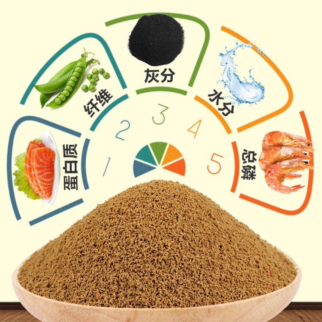 高蛋白专用增色微粒鱼粮小型鱼饲料孔雀天使米奇观赏鱼灯科鱼家用