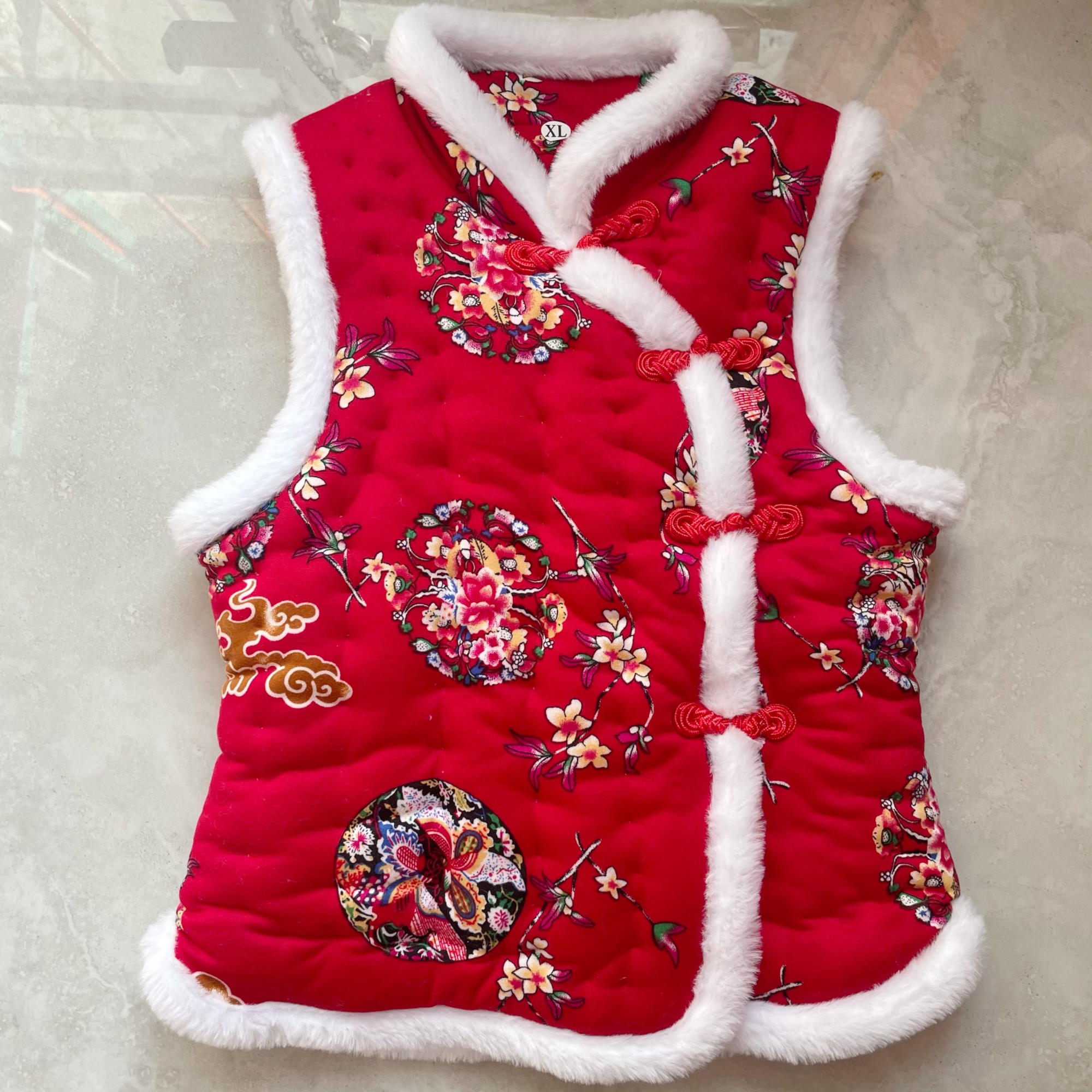 宝宝加厚棉花棉袄、马甲冬季年服