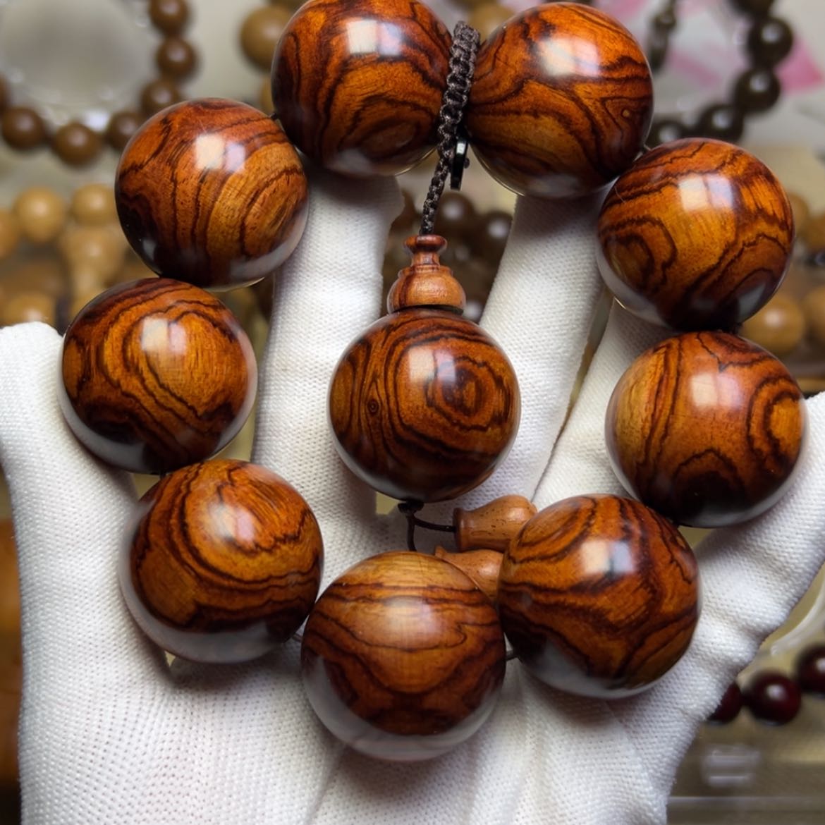 【闪购商品】黄花梨/降香黄檀手串/手链J****n3.0