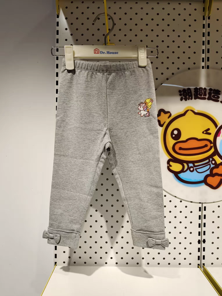 b.duck春秋季打底裤女童裤子百搭婴童小童弹力长裤子秋款外穿洋气