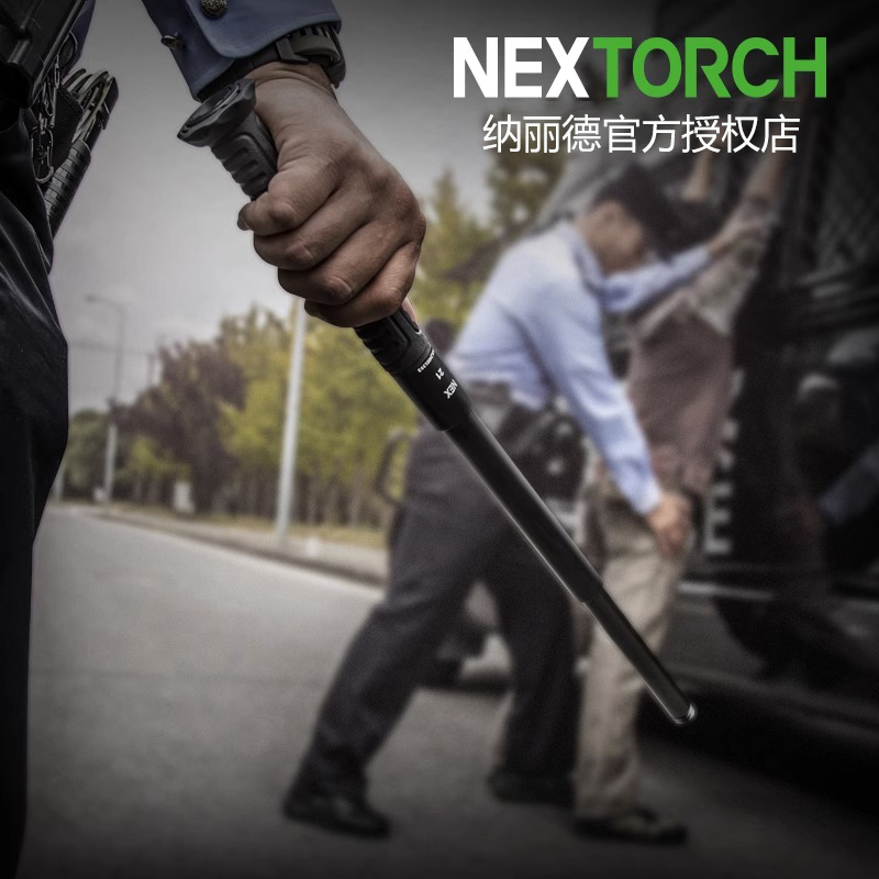 纳丽德甩棍NEX快客机械棍勤务伸缩棍便携防身车载合法武器用品