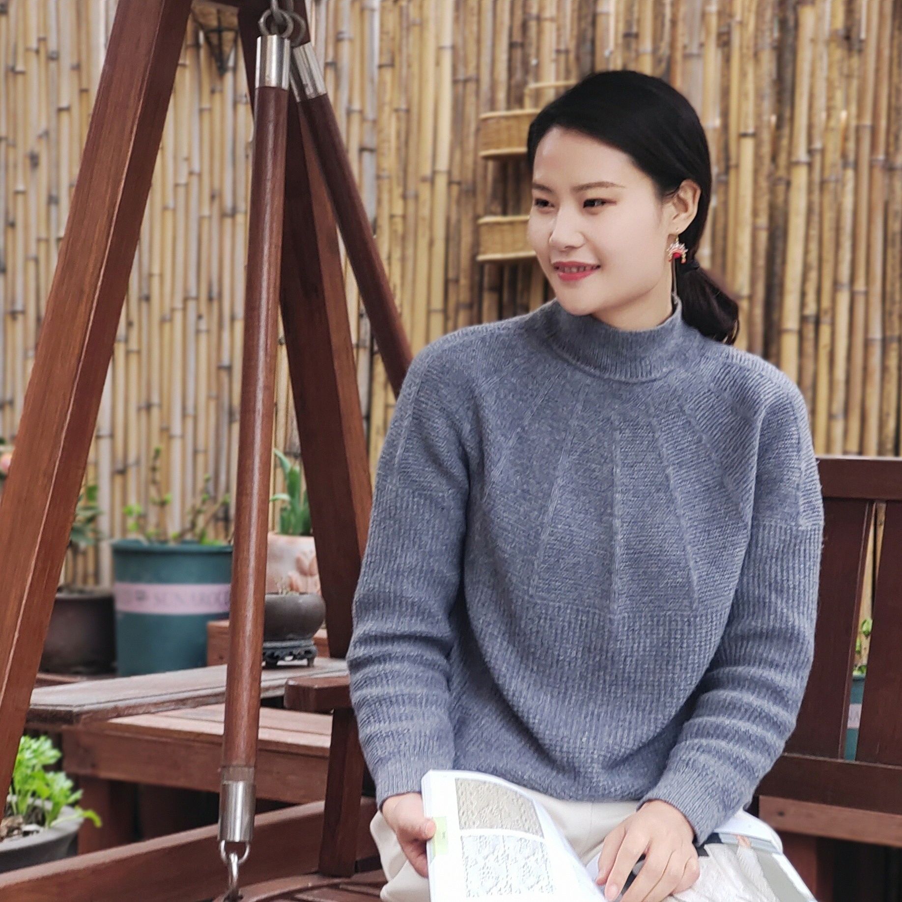 手编格格【梦秋】绒爵纯山羊绒毛衣毛线羊绒羊毛中国风传统粗细线