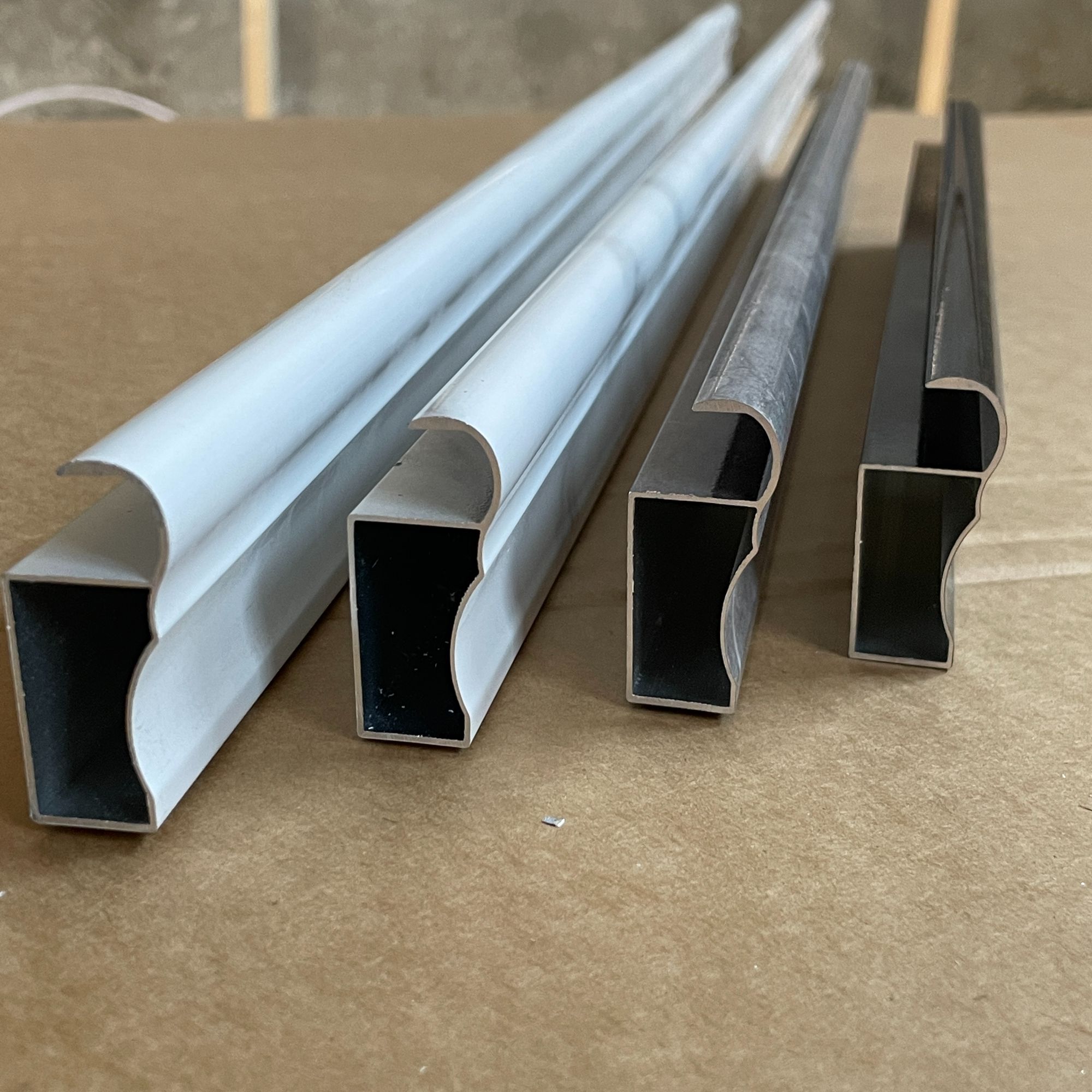 瓷砖台面下挂封边条收口条厨房铝合金配件橱柜耐腐蚀优惠量大可选