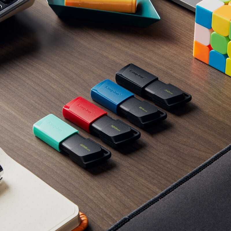 金士顿 DTXM-64G USB 3.2 U盘时尚滑盖
