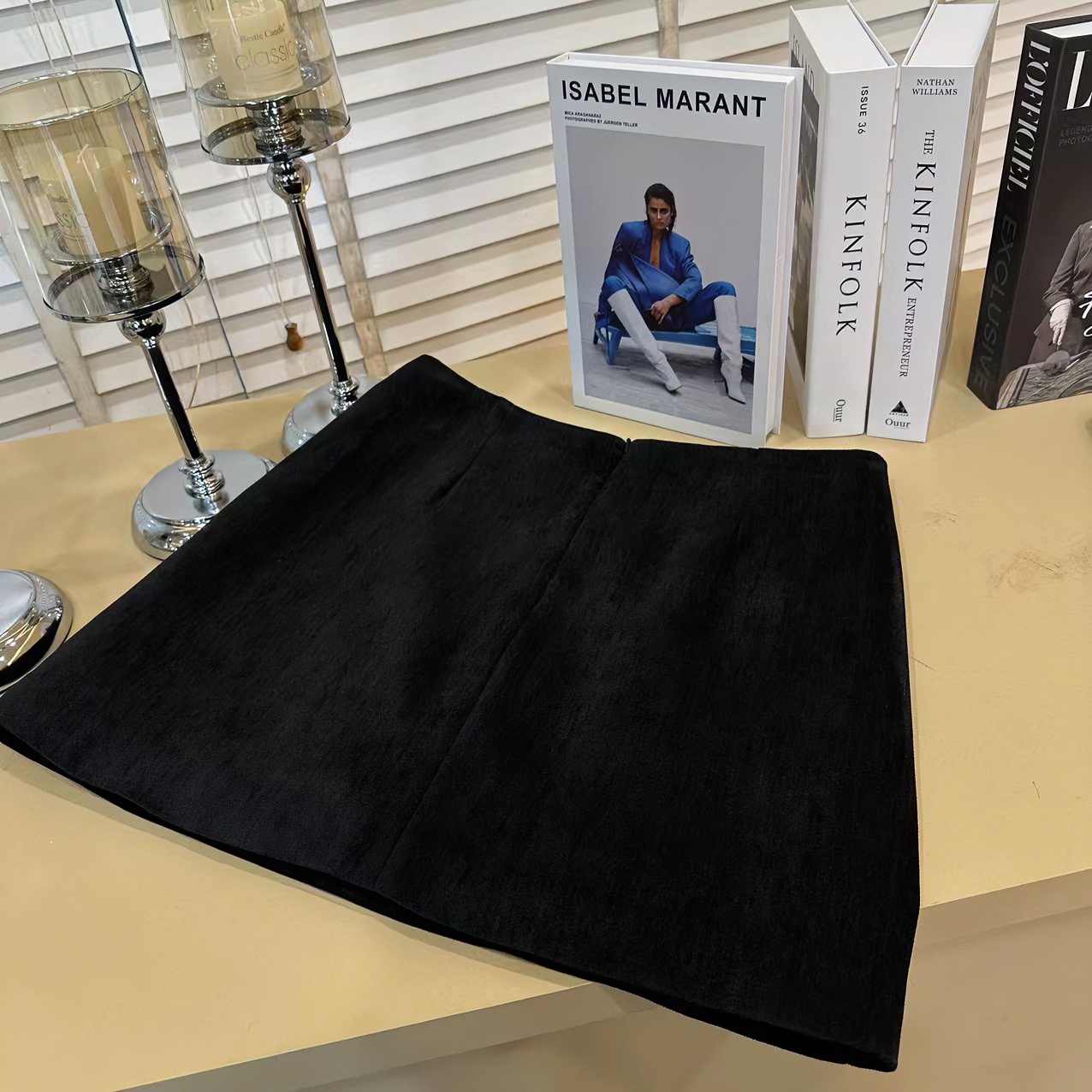 【SYPRETTY】晶晶推荐加棉半身裙高腰遮胯百搭A字显瘦半身裙2312202