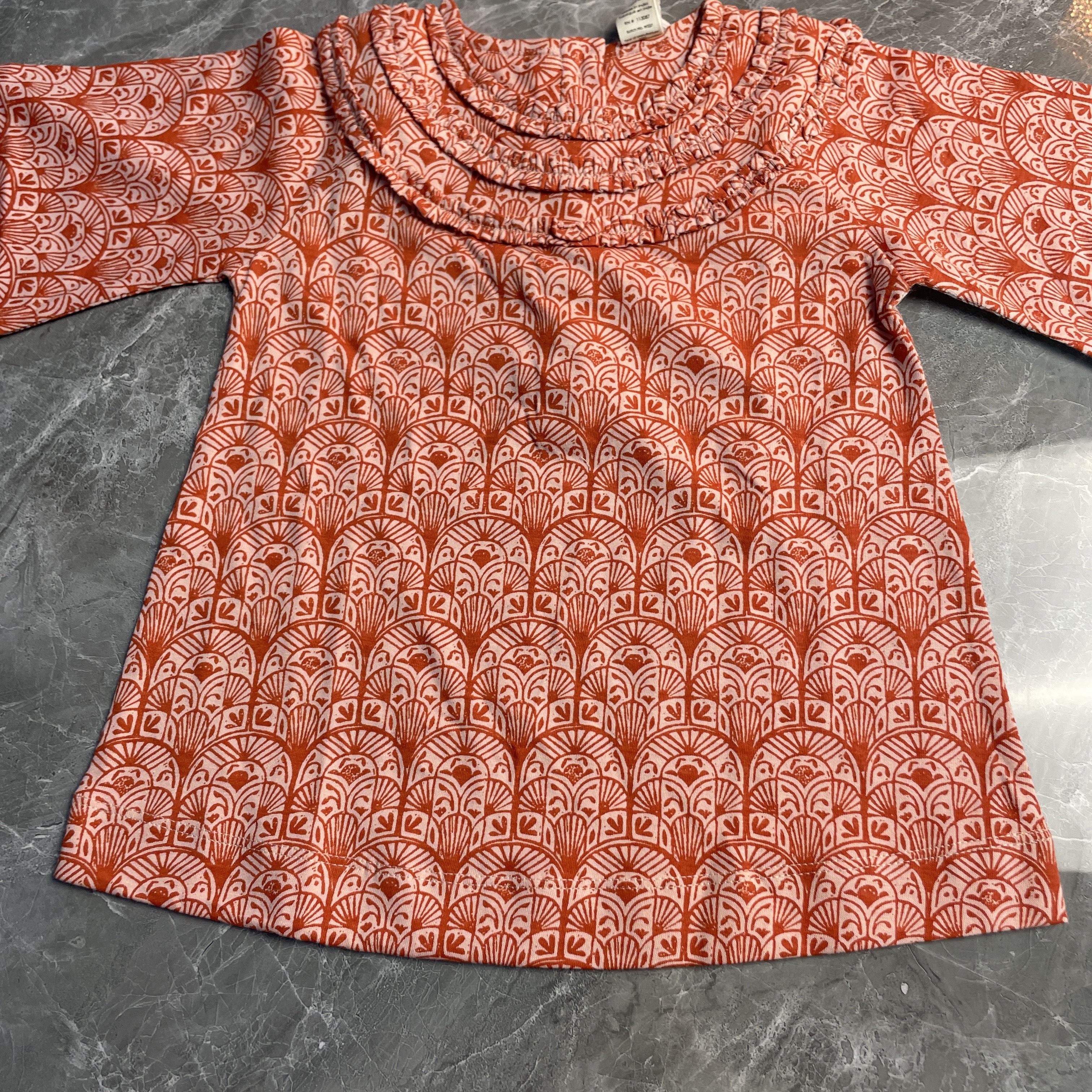 2岁90码和3岁100码进口美国kate quinn时尚上衣100%有机棉限量款