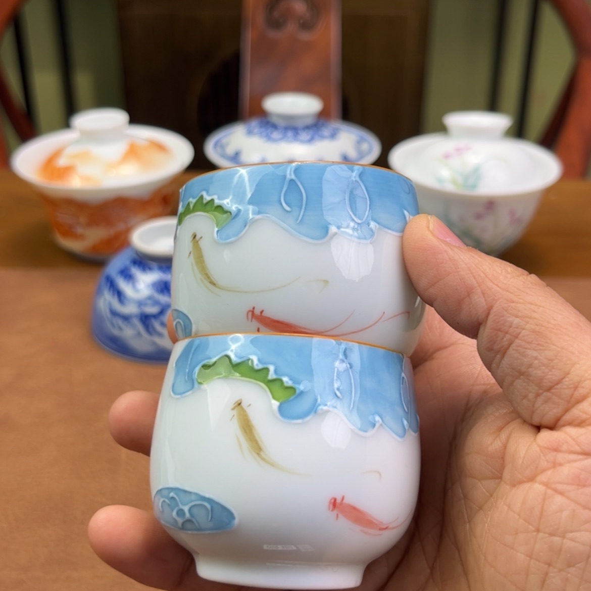 【闪购商品】瓷杯景德镇陶瓷茶器