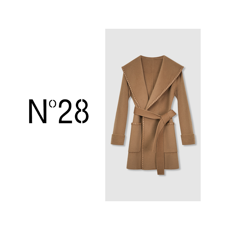 【N°28】 2023冬新款设计师毛呢外套8352D371